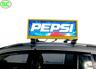 P4 P5 Taxi Top Cyfrowy wyświetlacz LED Kolorowy wyświetlacz 3G 4G WIFI GPS Billboard reklamowy